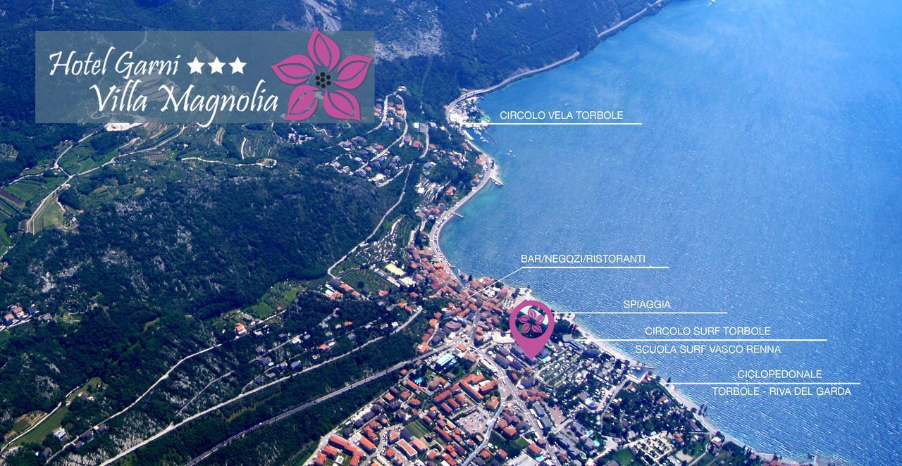 Hotel Garni Villa Magnolia Torbole Sul Garda Ngoại thất bức ảnh